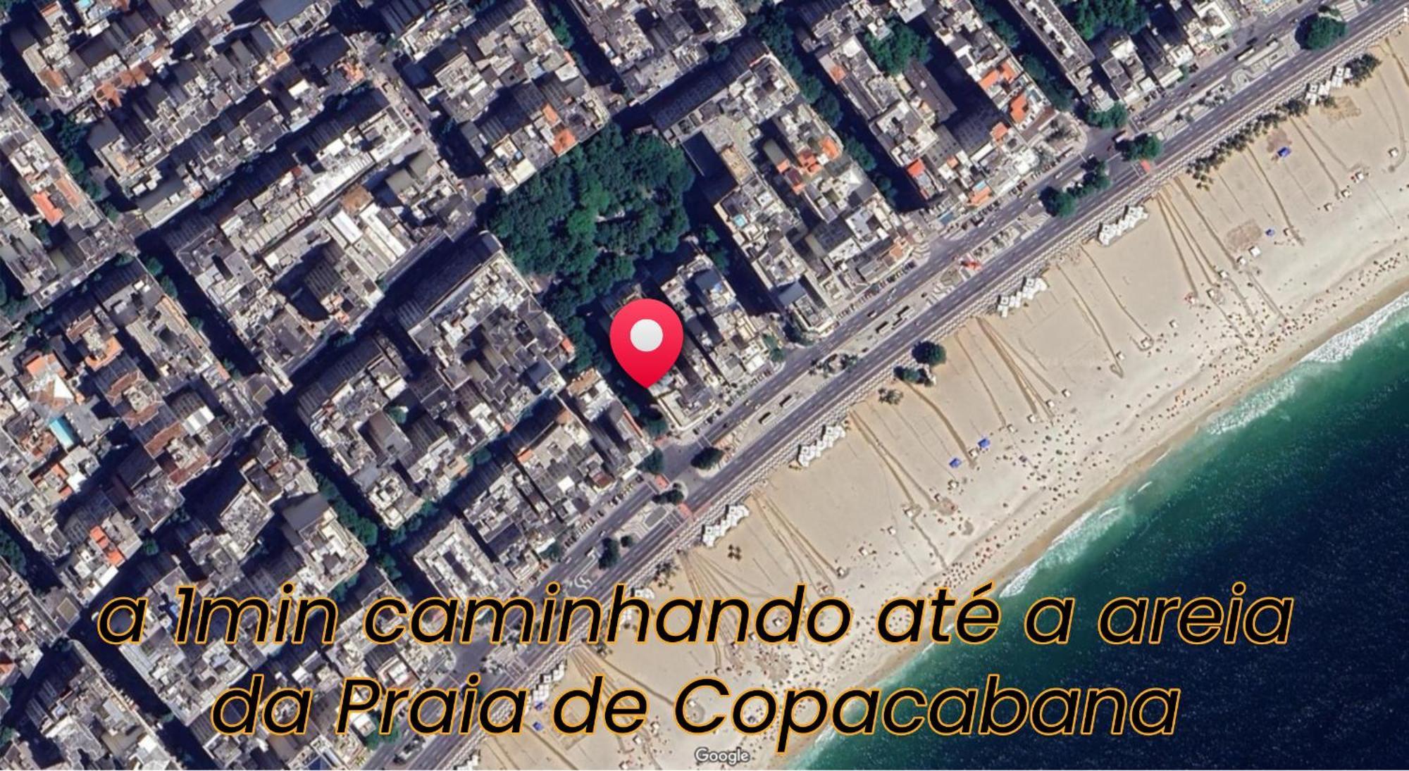 Excelente Apartamento A 1Min Da Praia De Copacabana 里约热内卢 外观 照片